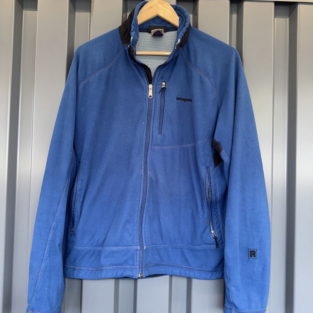Patagonia Regulator Fleece Jacket Mens L - Full Zip R4 Sweater Lightweight